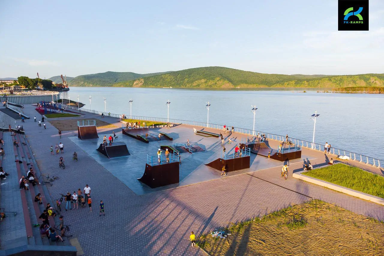 Скейт-парк в&nbsp;Комсомольске-на-Амуре