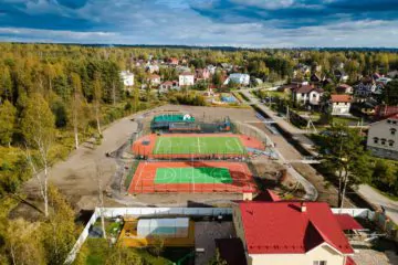 Деревянный скейт-парк в&nbsp;Левашово в&nbsp;Санкт-Петербурге превью 1