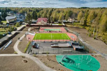 Деревянный скейт-парк в&nbsp;Левашово в&nbsp;Санкт-Петербурге превью 1