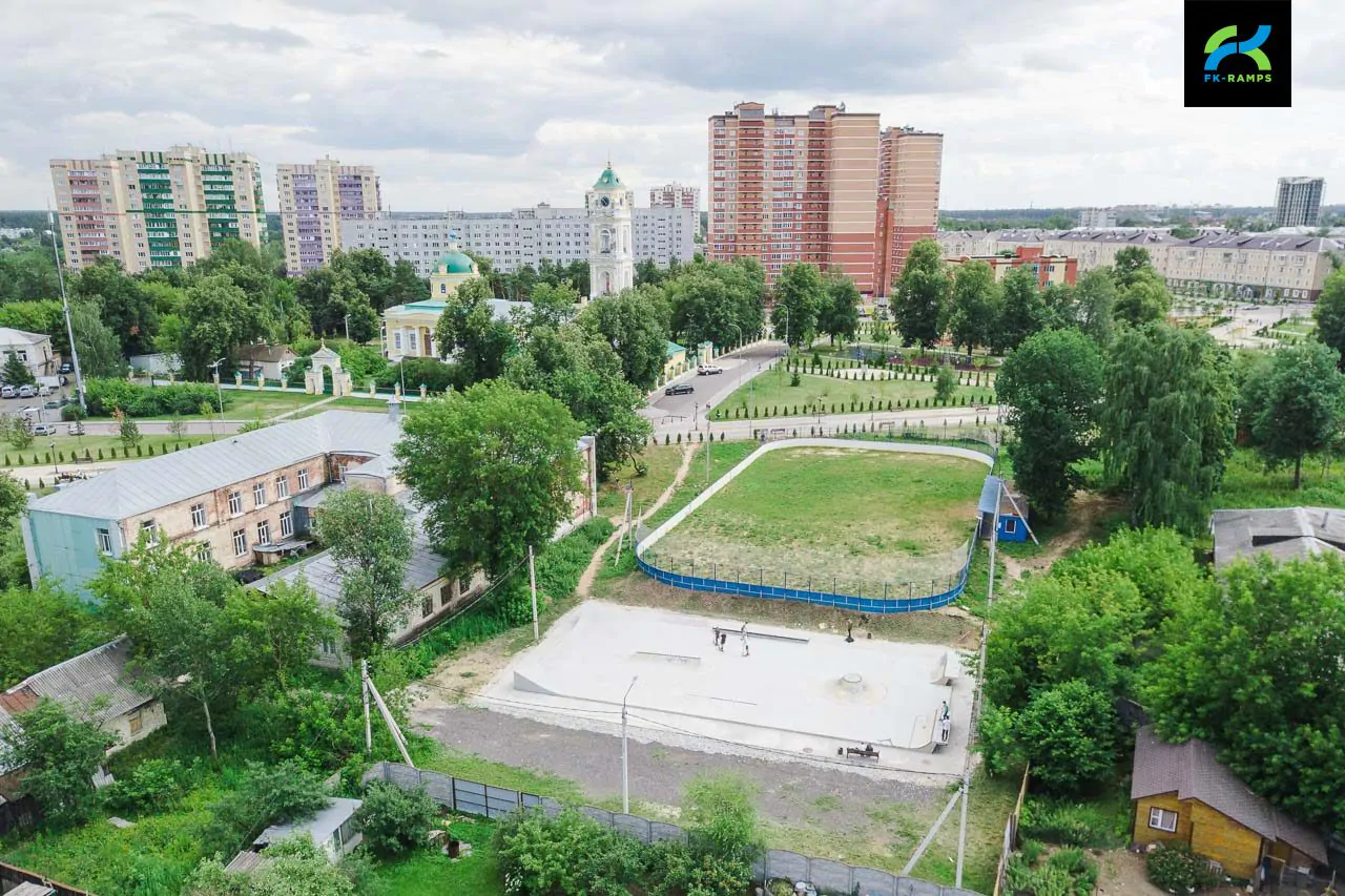 Бетонный скейт парк в&nbsp;Лосино-Петровском фото 7