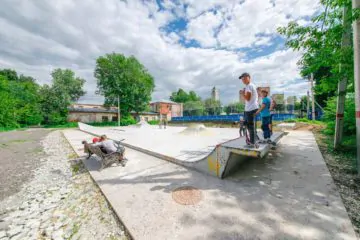 Бетонный скейт парк в&nbsp;Лосино-Петровском превью 1