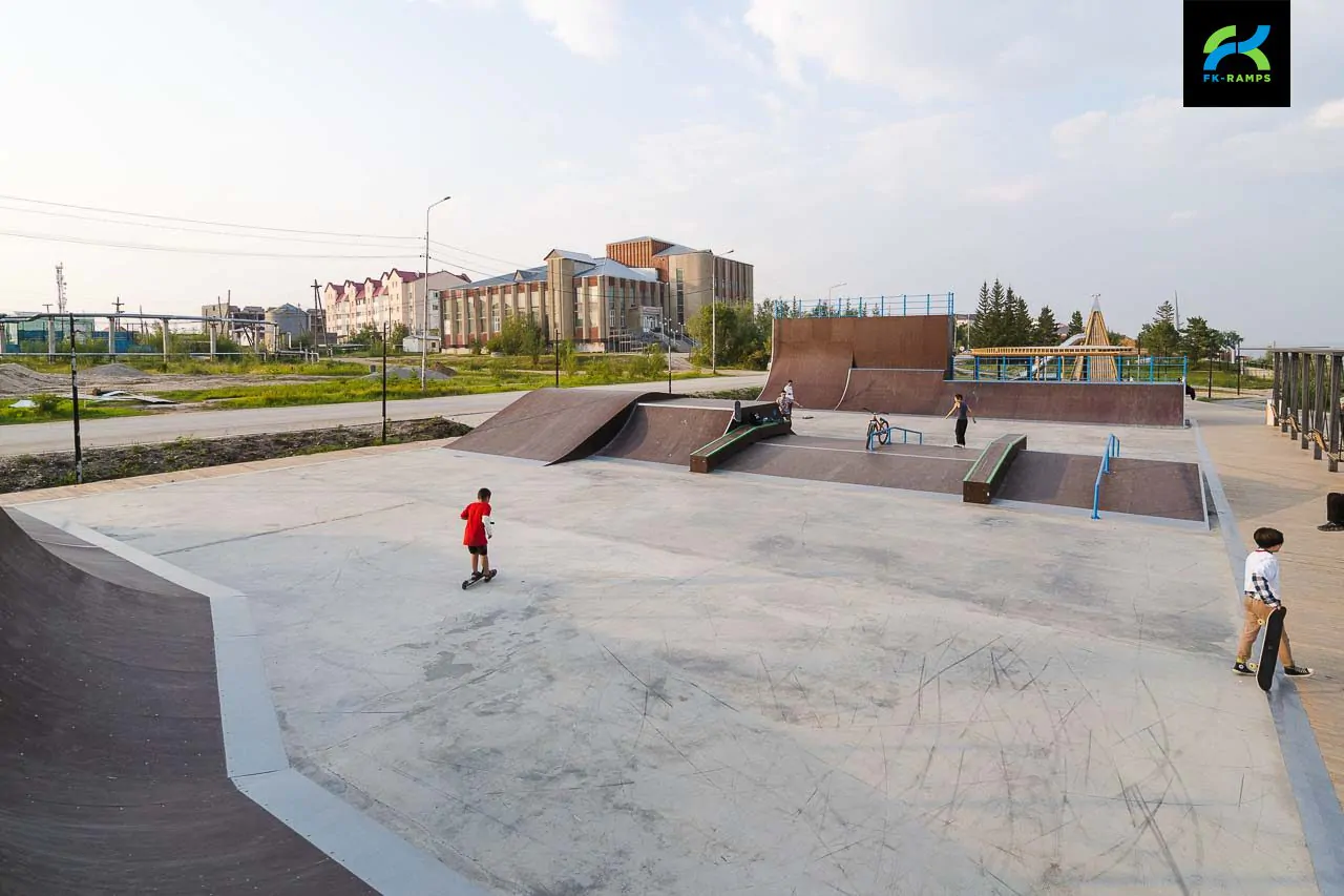 Скейт-парк в Покровске (Республика Саха) фото 16