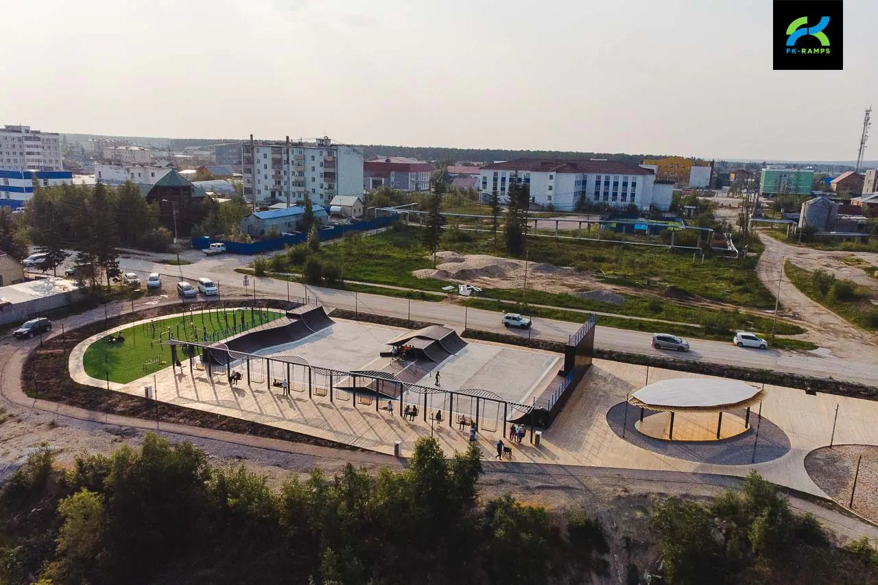 Скейт-парк в Покровске (Республика Саха) фото 2
