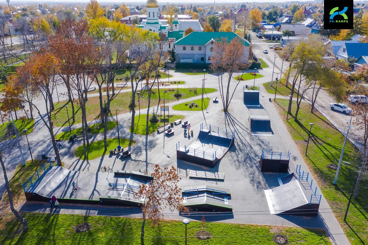 Скейт-парк в&nbsp;посёлке Зубчаниновка Самара фото 7