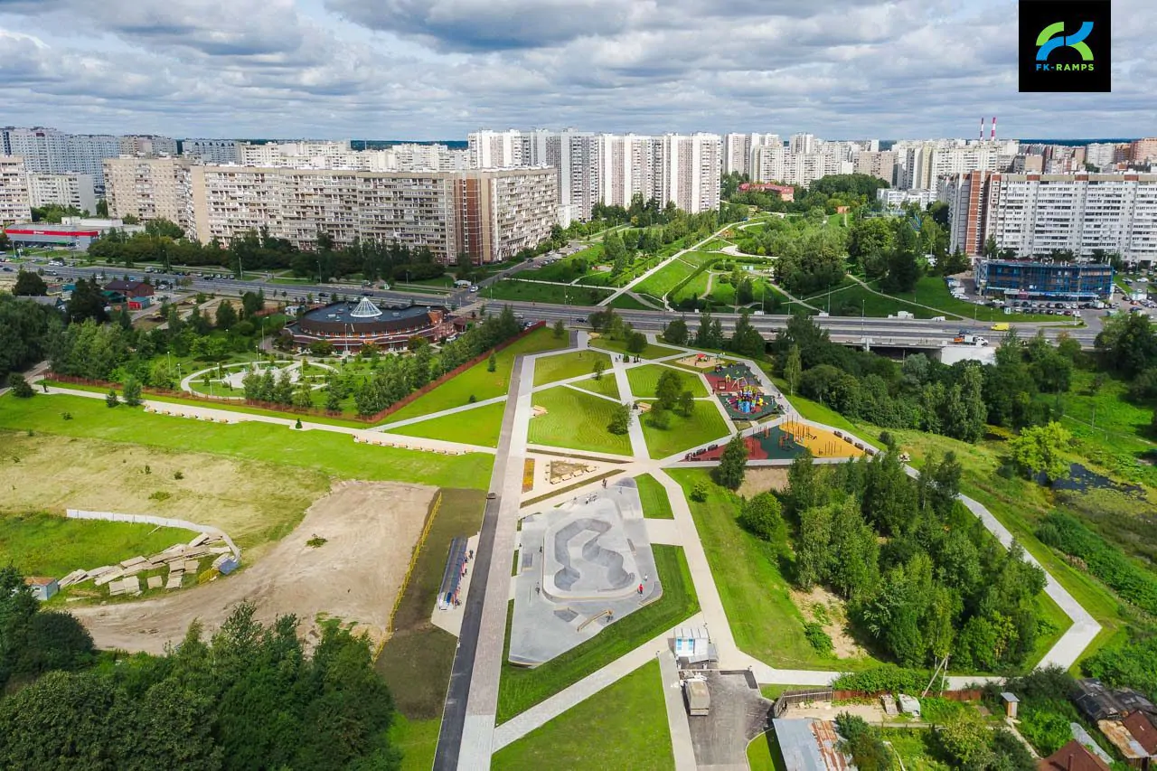 Бетонный скейт-парк в&nbsp;Зеленограде фото 26