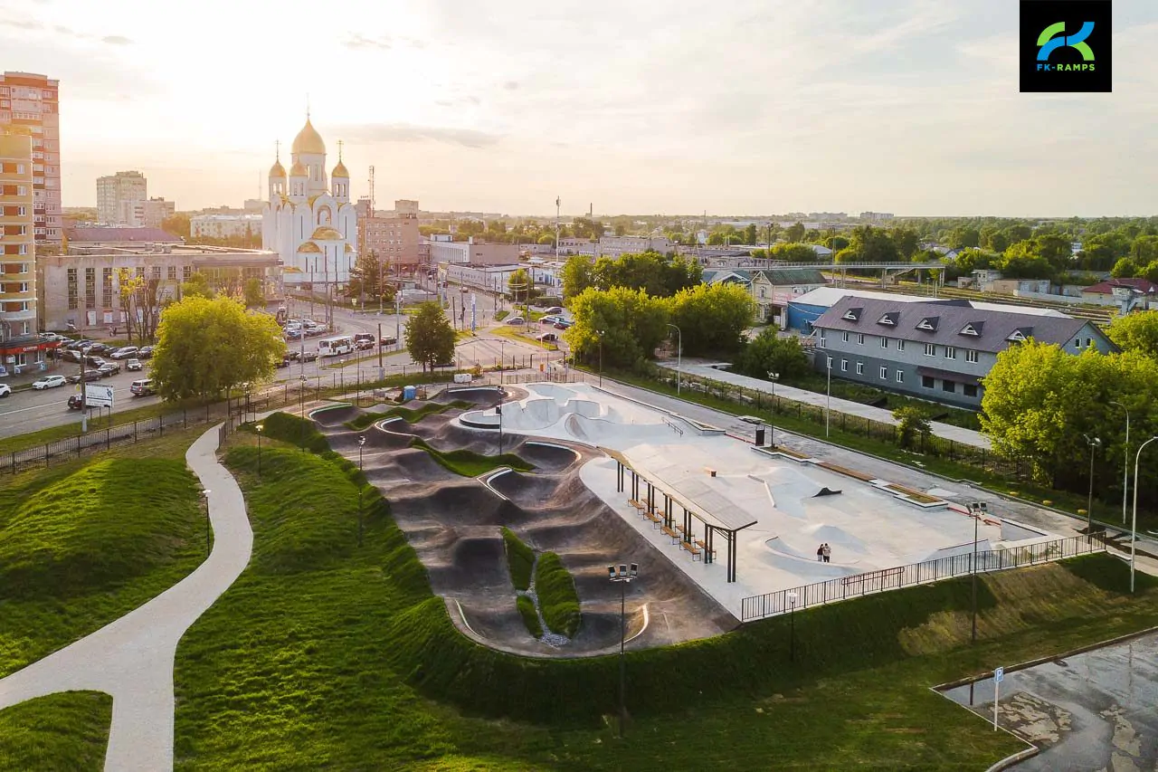 Бетонный скейт-парк и&nbsp;асфальтовый памп-трек в&nbsp;Иваново фото 11