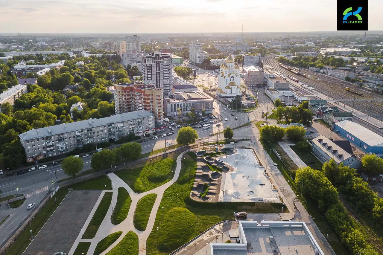 Бетонный скейт-парк и&nbsp;асфальтовый памп-трек в&nbsp;Иваново фото 3