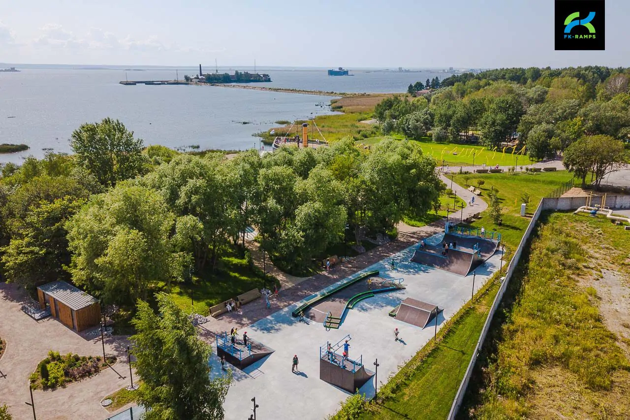 Скейтпарк Остров Фортов Кронштадт