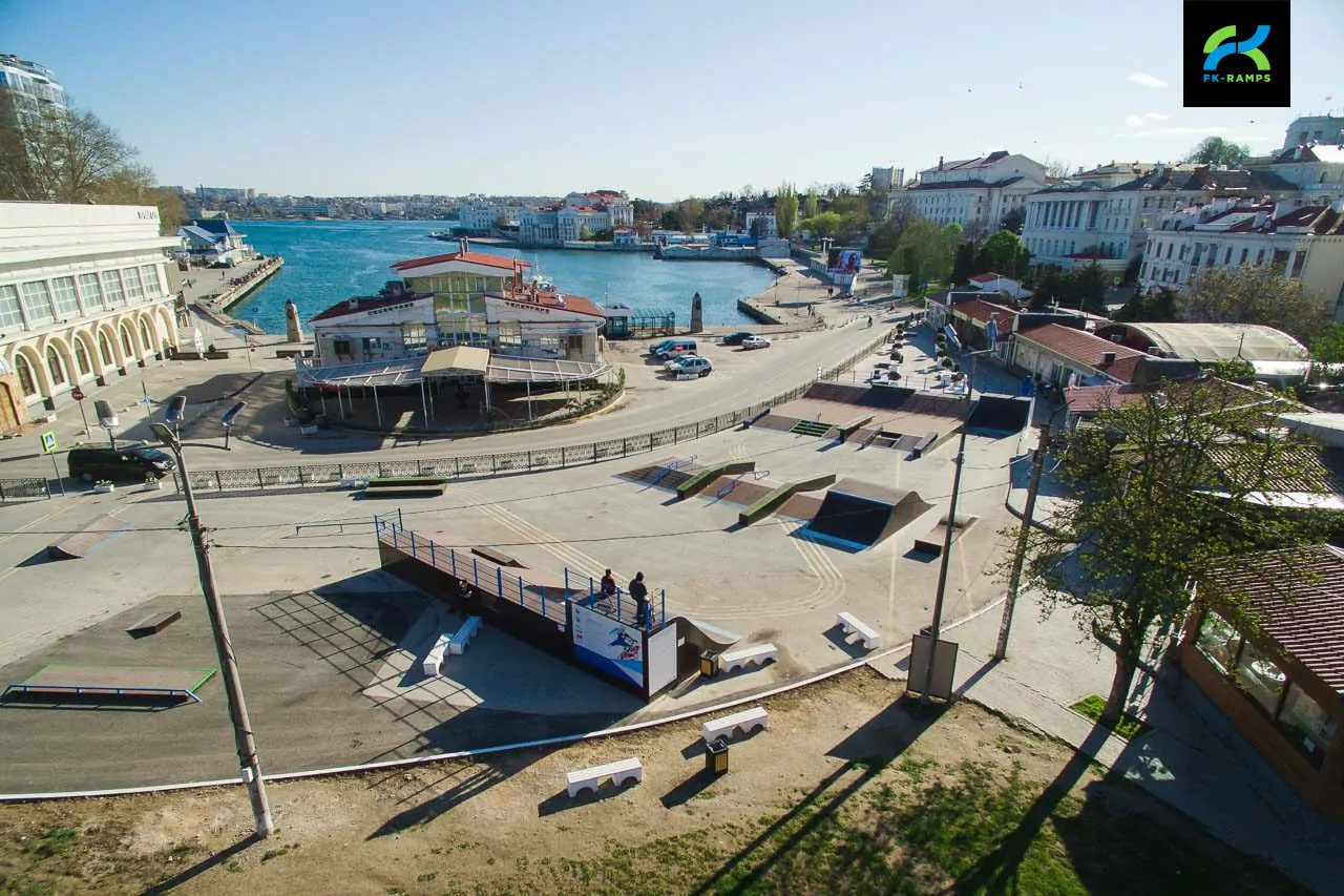 Скейт-парк в&nbsp;Артбухте Севастополя фото 15