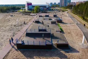 Скейт-парк в&nbsp;городе Полярные Зори превью 1
