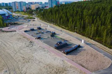 Скейт-парк в&nbsp;городе Полярные Зори превью 1