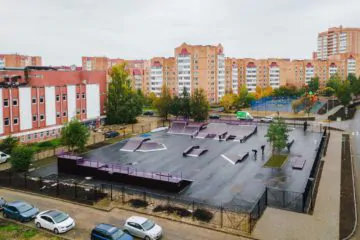 Скейт-парк во&nbsp;Всеволожске на&nbsp;Ленинградской улице превью 1