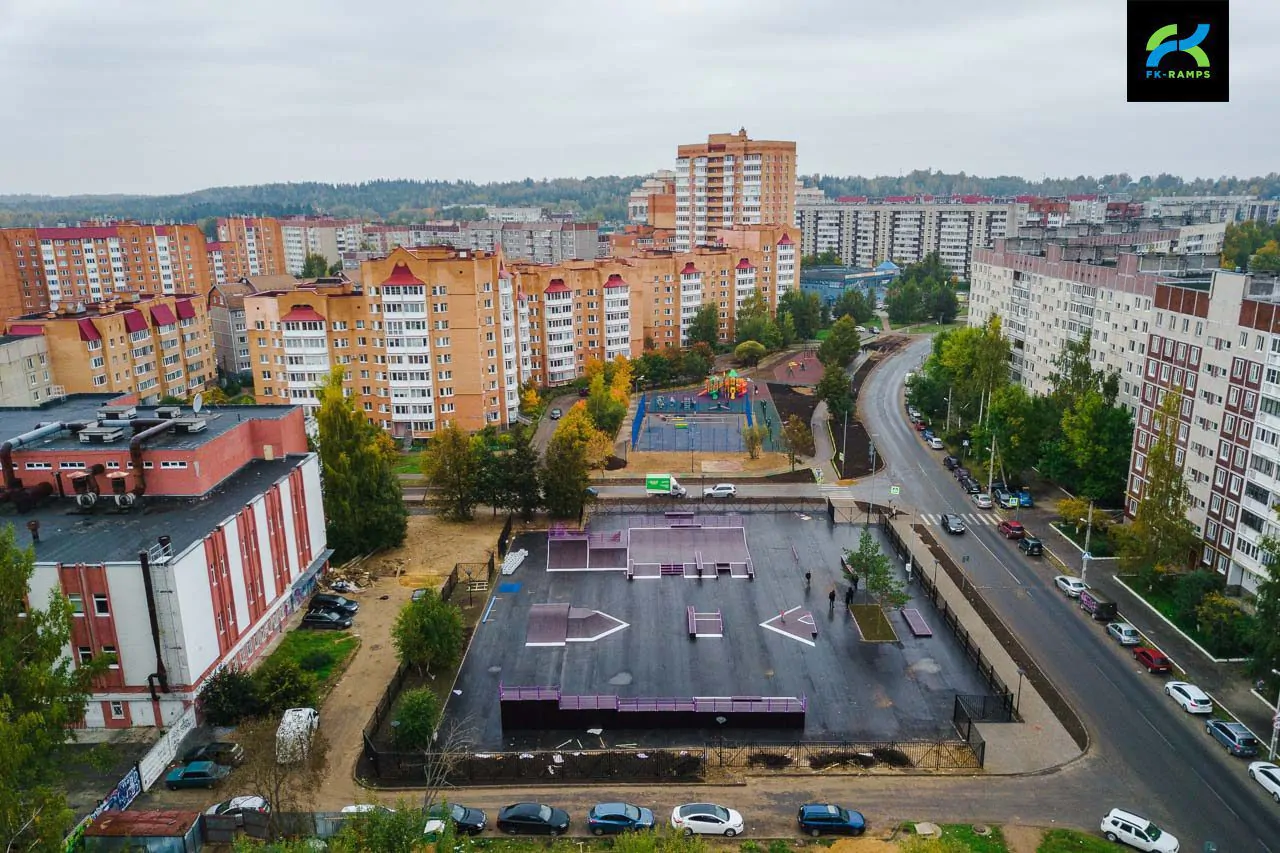 Скейт-парк во&nbsp;Всеволожске на&nbsp;Ленинградской улице фото 2