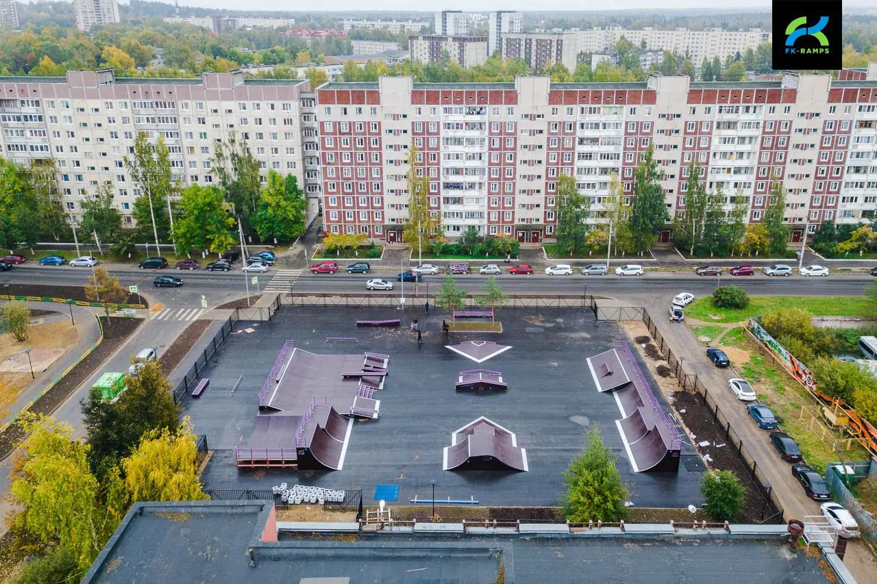 Скейт-парк во&nbsp;Всеволожске на&nbsp;Ленинградской улице фото 4