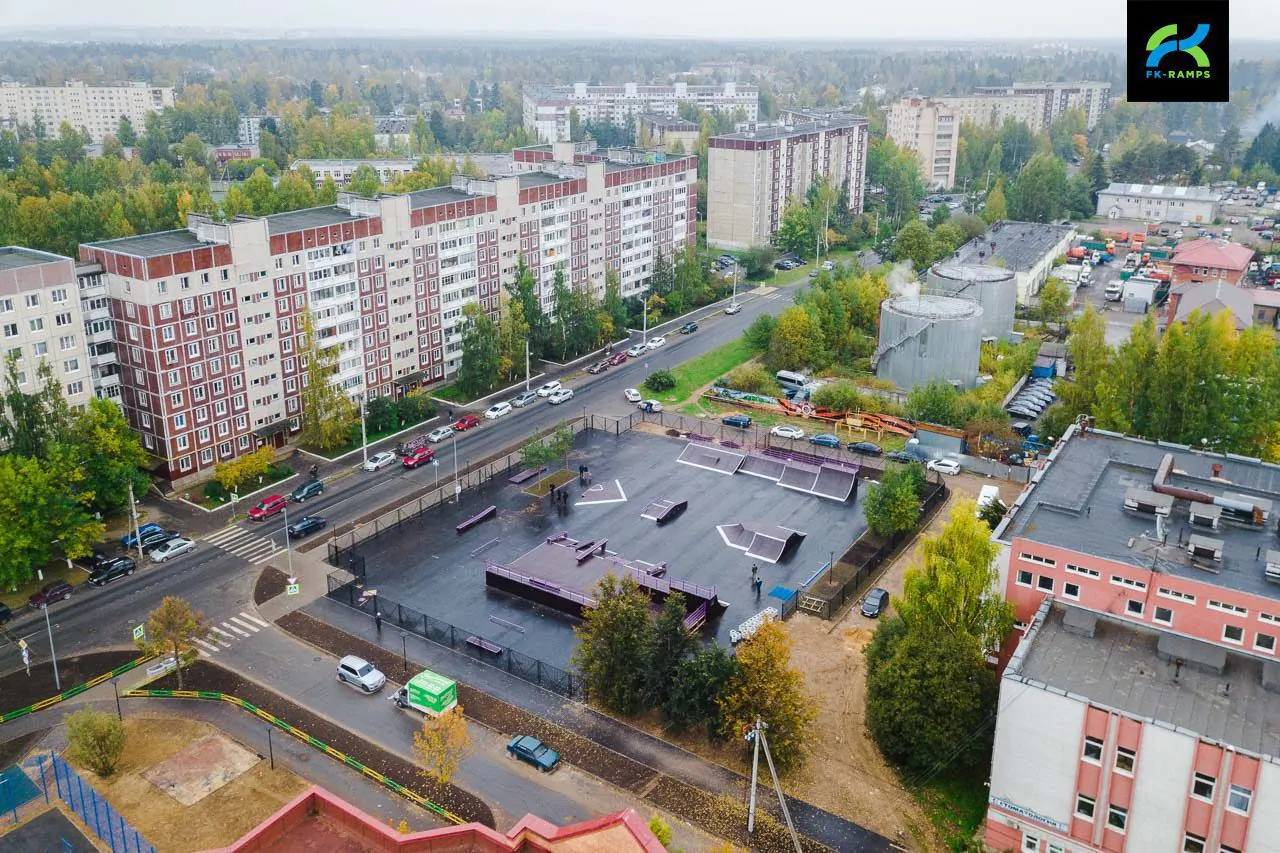 Скейт-парк во&nbsp;Всеволожске на&nbsp;Ленинградской улице фото 6
