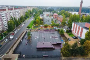 Скейт-парк во&nbsp;Всеволожске на&nbsp;Ленинградской улице превью 1