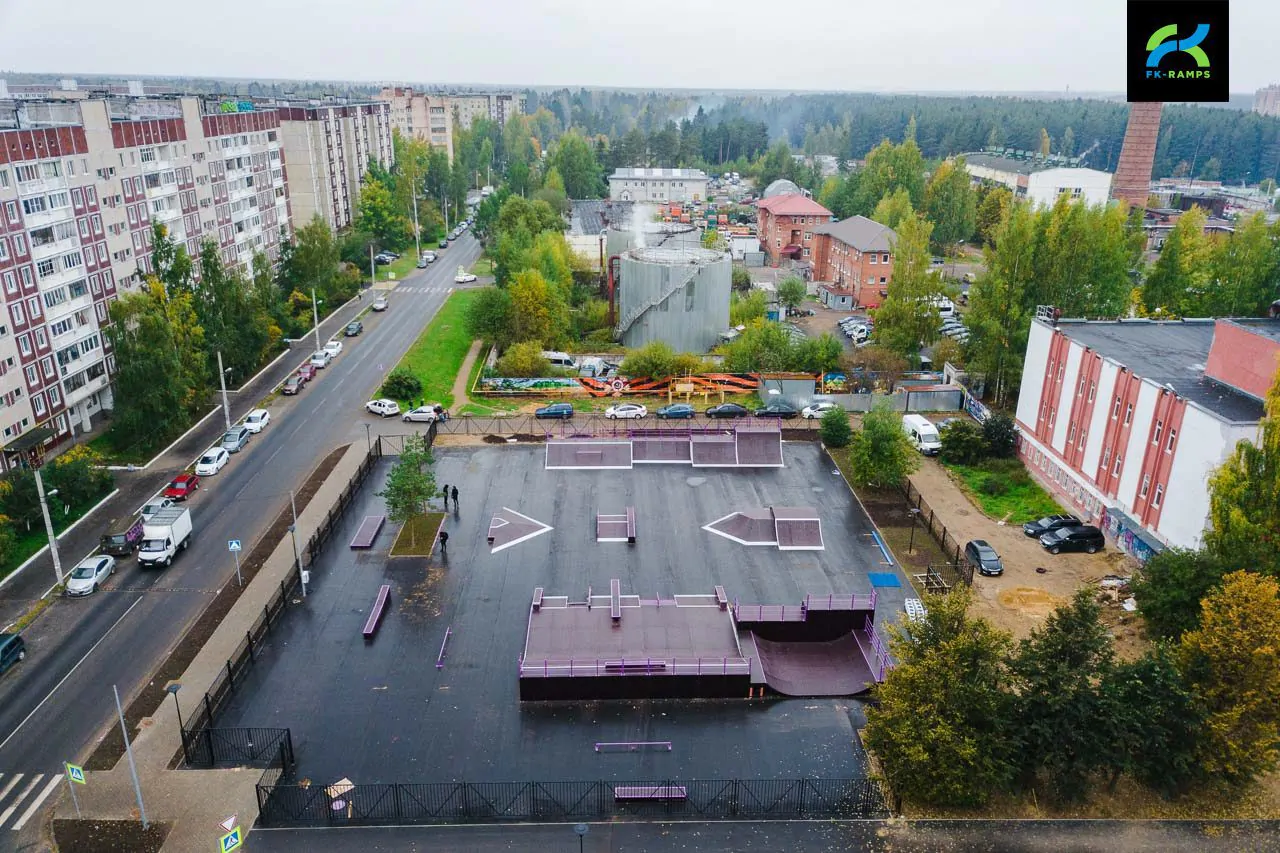 Скейт-парк во&nbsp;Всеволожске на&nbsp;Ленинградской улице фото 7