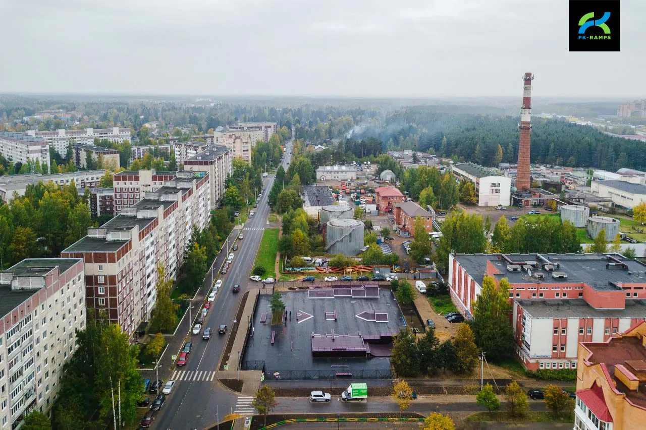 Скейт-парк во&nbsp;Всеволожске на&nbsp;Ленинградской улице фото 8
