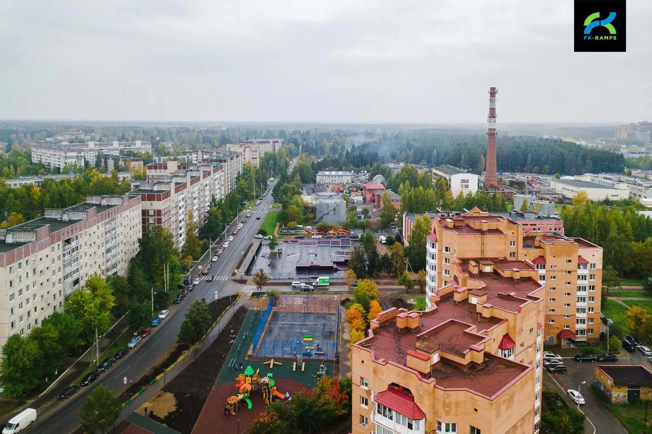 Скейт-парк во&nbsp;Всеволожске на&nbsp;Ленинградской улице фото 11