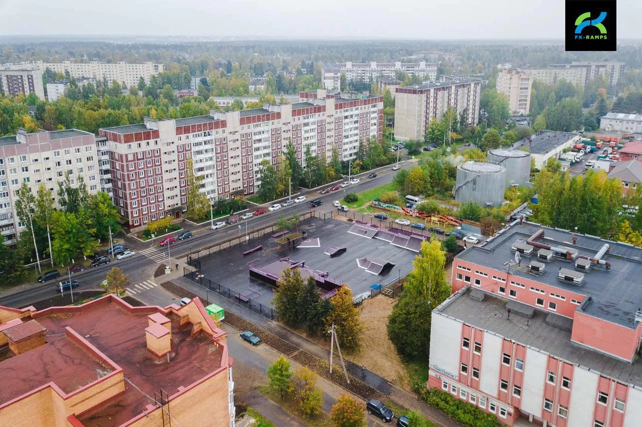 Скейт-парк во&nbsp;Всеволожске на&nbsp;Ленинградской улице фото 12
