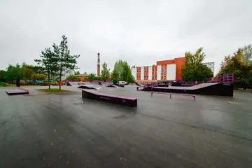 Скейт-парк во&nbsp;Всеволожске на&nbsp;Ленинградской улице превью 1
