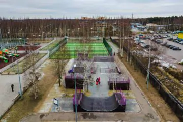 Скейт-парк во&nbsp;Всеволожске Южный микрорайон превью 1