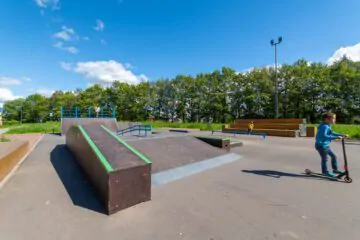 Деревянный скейт-парк в&nbsp;деревне Рабитицы превью 1