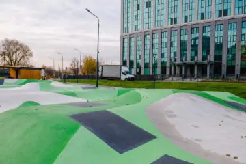 Асфальтовый памп-трек на&nbsp;Яузе (Москва) превью 1