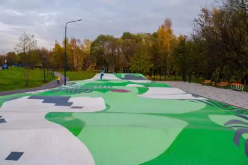 Асфальтовый памп-трек на&nbsp;Яузе (Москва) превью 1
