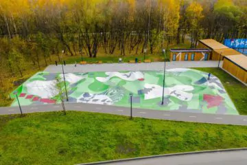 Асфальтовый памп-трек на&nbsp;Яузе (Москва) превью 1