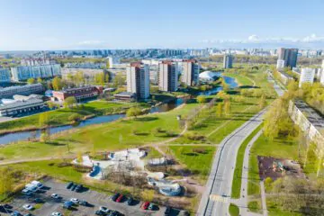 Бетонный скейт-парк на ул. Добровольцев (СПб) превью 1