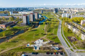 Бетонный скейт-парк на ул. Добровольцев (СПб) превью 1