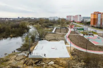 Бетонный скейт-парк в&nbsp;Коммунаре превью 1