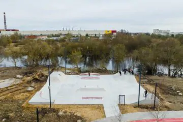 Бетонный скейт-парк в&nbsp;Коммунаре превью 1