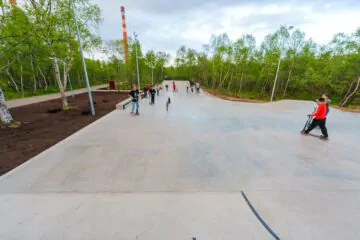 Бетонный скейт-парк в&nbsp;Североморске превью 1