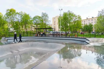 Бетонный скейт-парк в&nbsp;Североморске превью 1