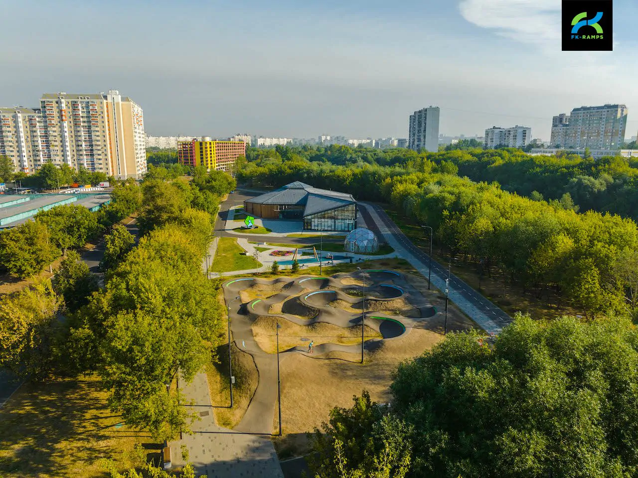 Асфальтовый памп-трек на&nbsp;Чермянке (Москва) фото 12