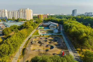 Асфальтовый памп-трек на&nbsp;Чермянке (Москва) превью 1