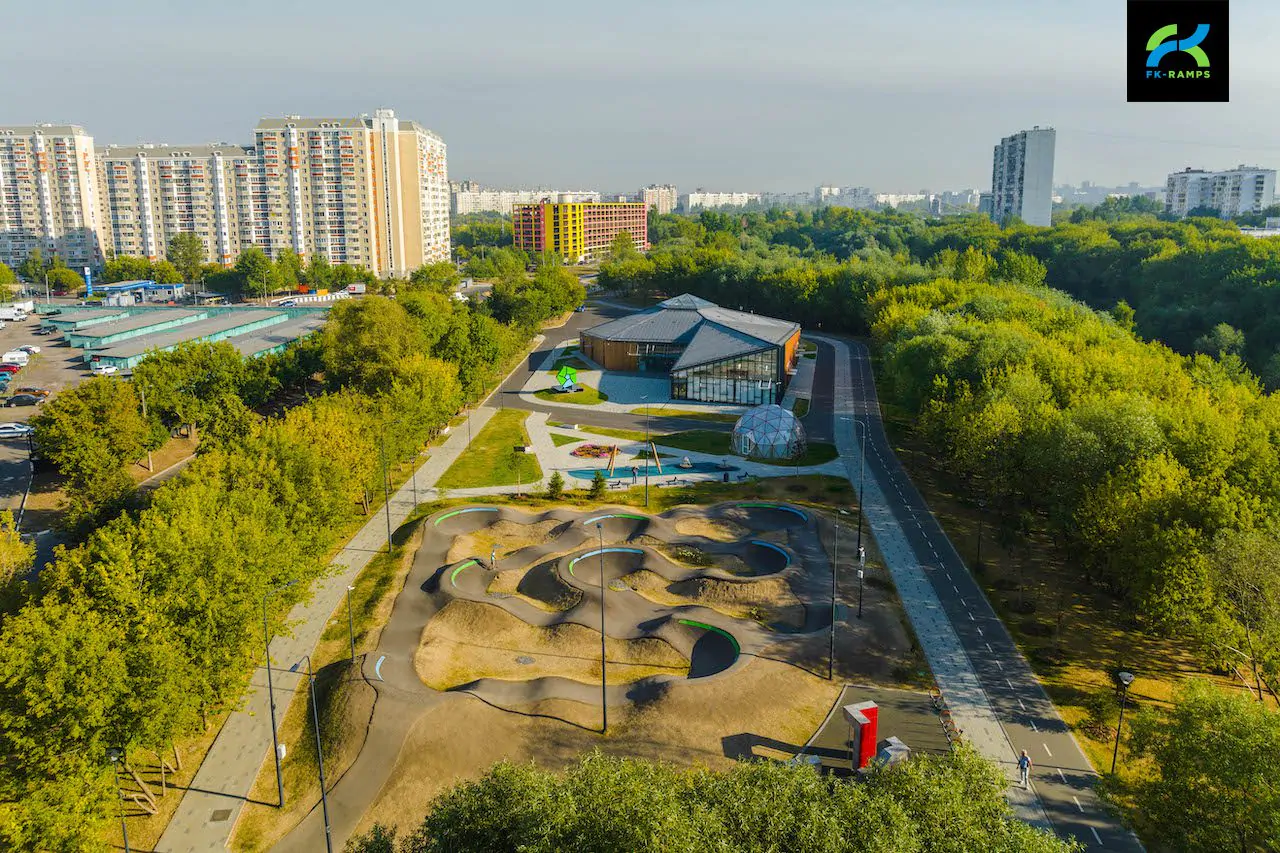 Асфальтовый памп-трек на&nbsp;Чермянке (Москва) фото 15