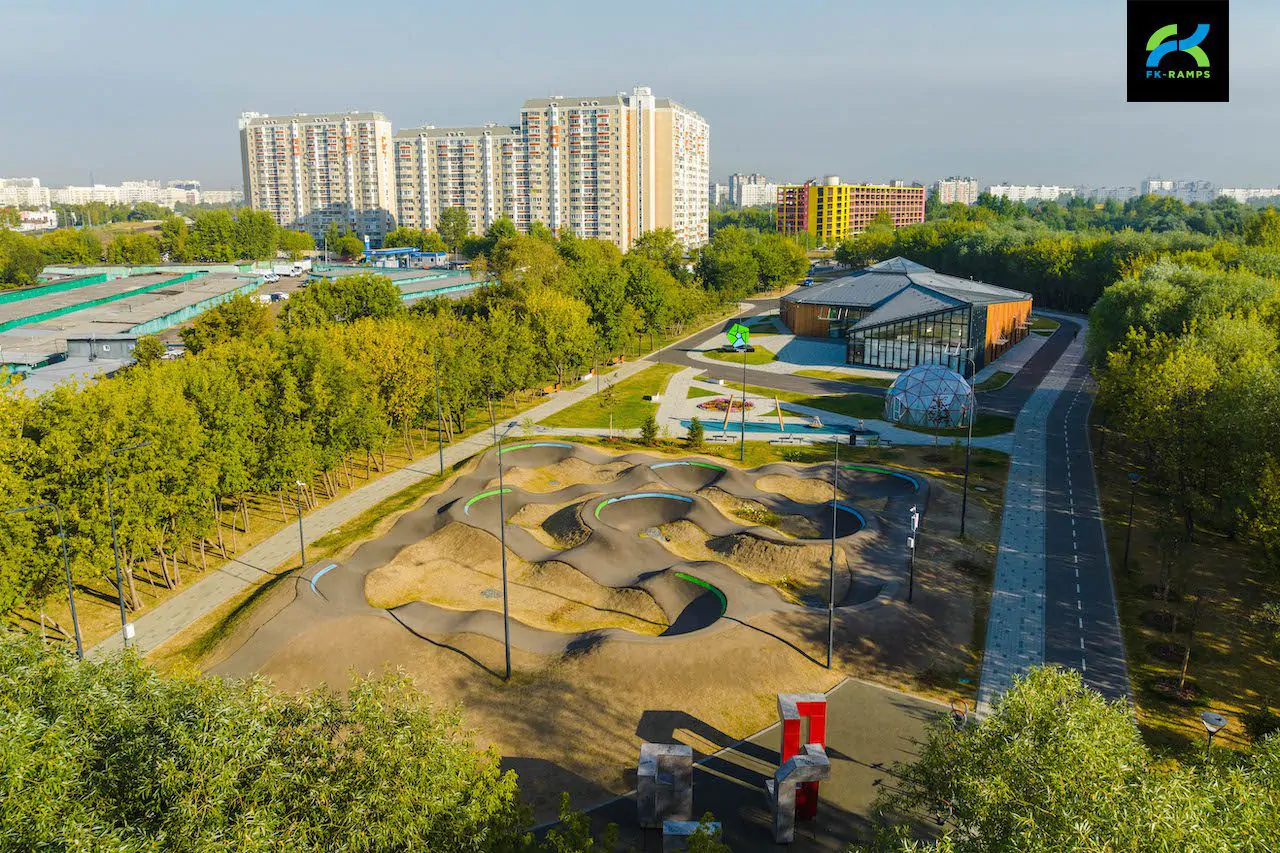Асфальтовый памп-трек на&nbsp;Чермянке (Москва) фото 19