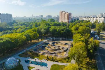 Асфальтовый памп-трек на&nbsp;Чермянке (Москва) превью 1