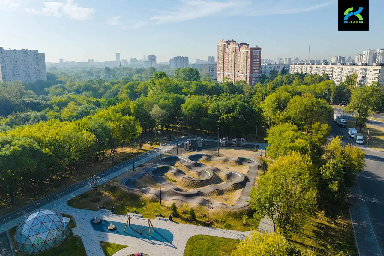 Асфальтовый памп-трек на&nbsp;Чермянке (Москва) фото 20