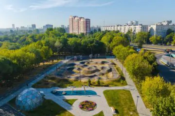 Асфальтовый памп-трек на&nbsp;Чермянке (Москва) превью 1