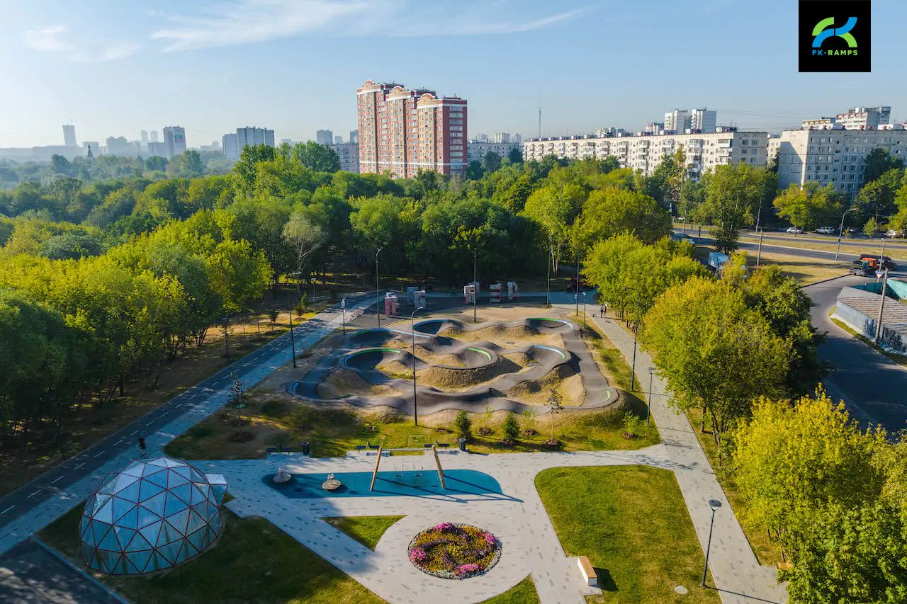 Асфальтовый памп-трек на&nbsp;Чермянке (Москва) фото 21