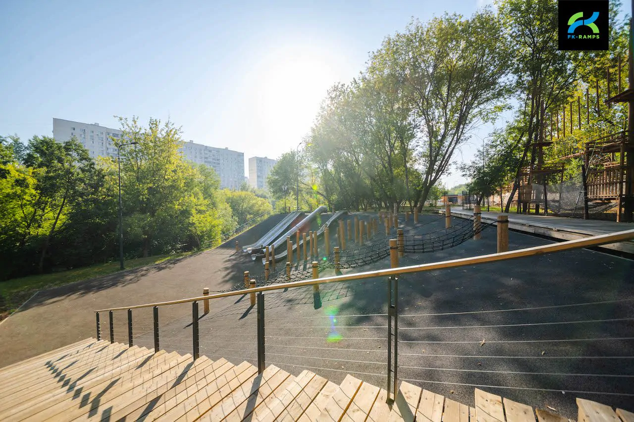 Асфальтовый памп-трек на&nbsp;Чермянке (Москва) фото 27