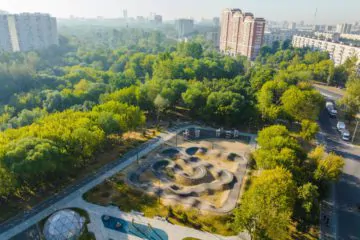 Асфальтовый памп-трек на&nbsp;Чермянке (Москва) превью 1