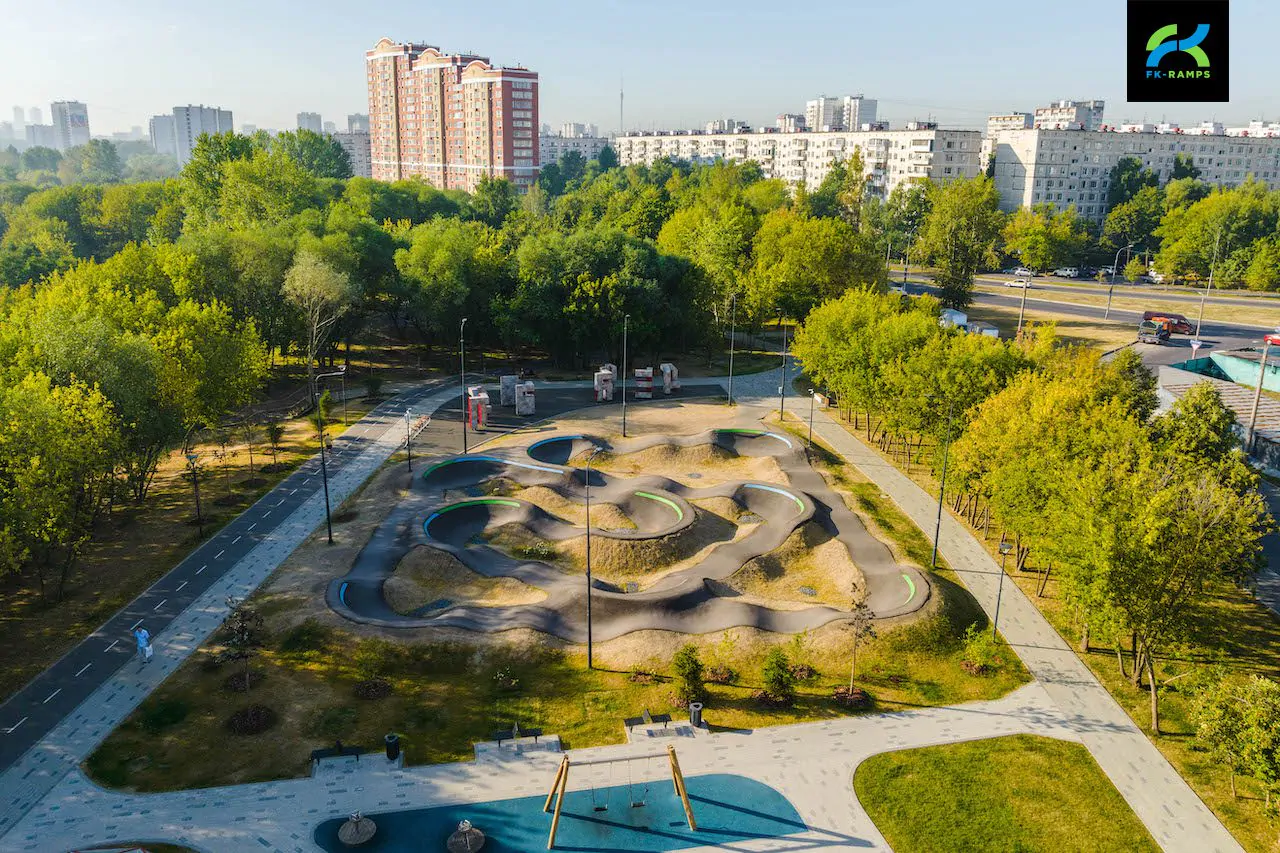 Асфальтовый памп-трек на&nbsp;Чермянке (Москва) фото 5