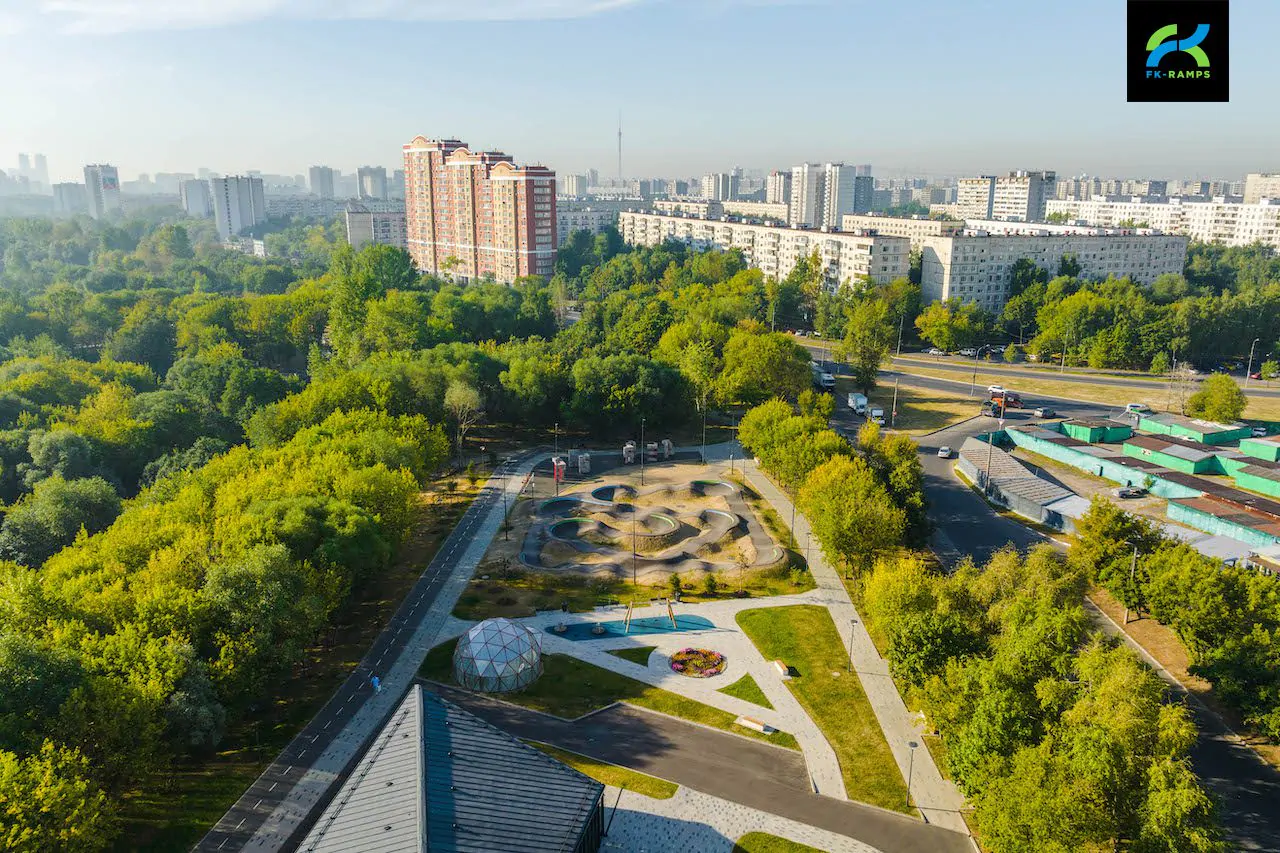 Асфальтовый памп-трек на&nbsp;Чермянке (Москва) фото 6