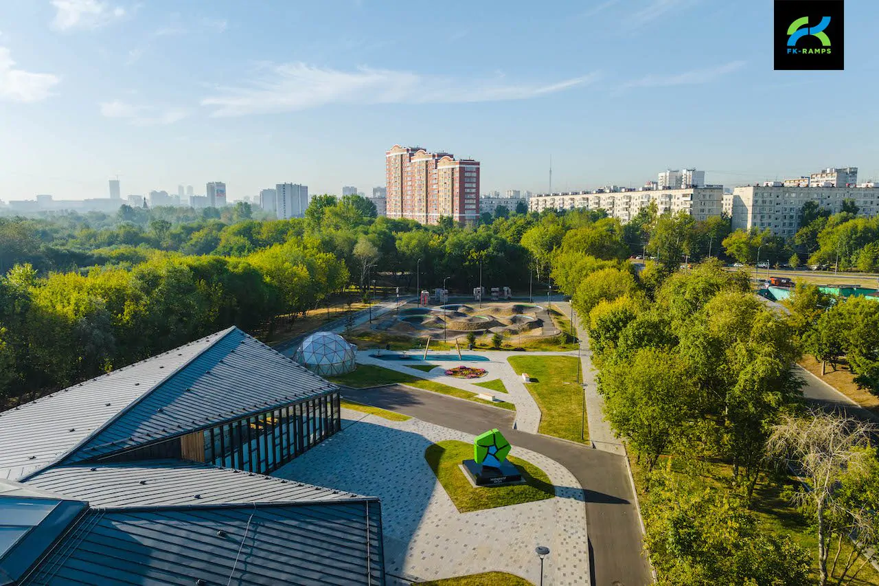 Асфальтовый памп-трек на&nbsp;Чермянке (Москва) фото 8