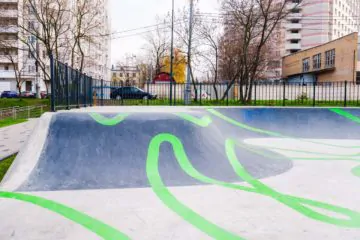 Бетонный скейт-парк в&nbsp;парке Яуза (Москва) превью 1